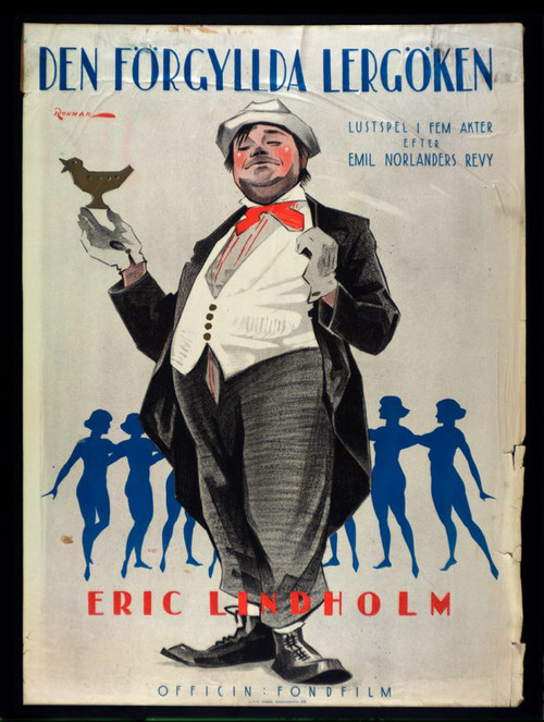 Den förgyllda lergöken (1924) poster