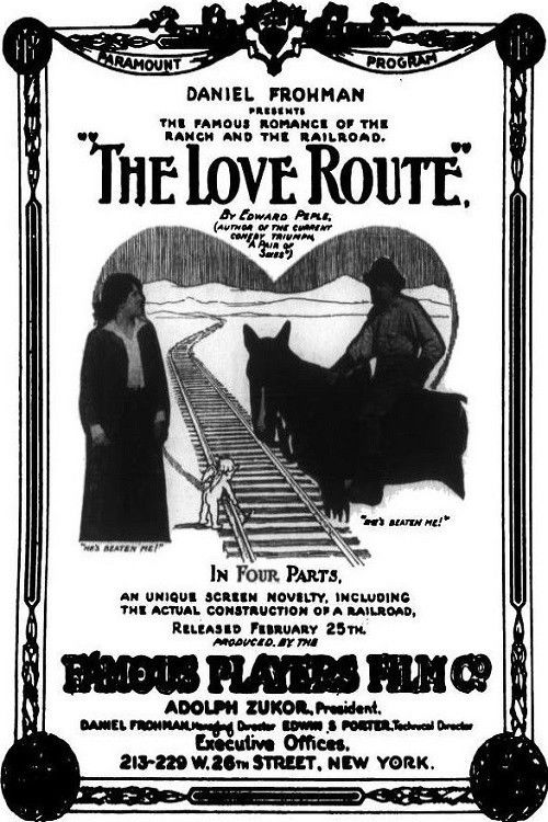 The Love Route (1915) poster