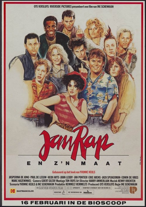 Jan Rap en z'n maat (1989) poster