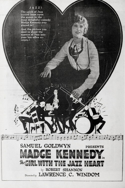 The Girl with the Jazz Heart (1921) poster