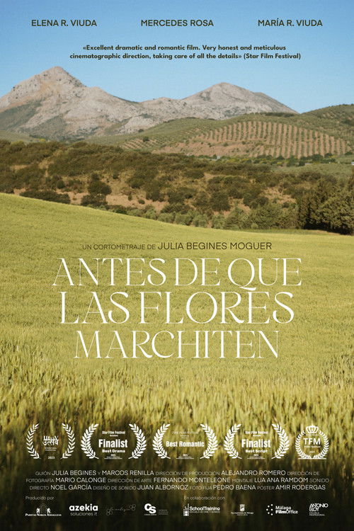 Antes de que las flores marchiten (2023) poster