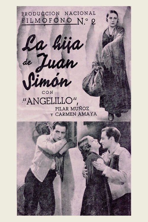 La hija de Juan Simón (1935) poster