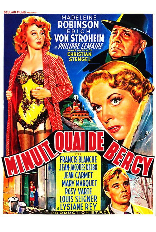 Midnight... Quai de Bercy (1953) poster