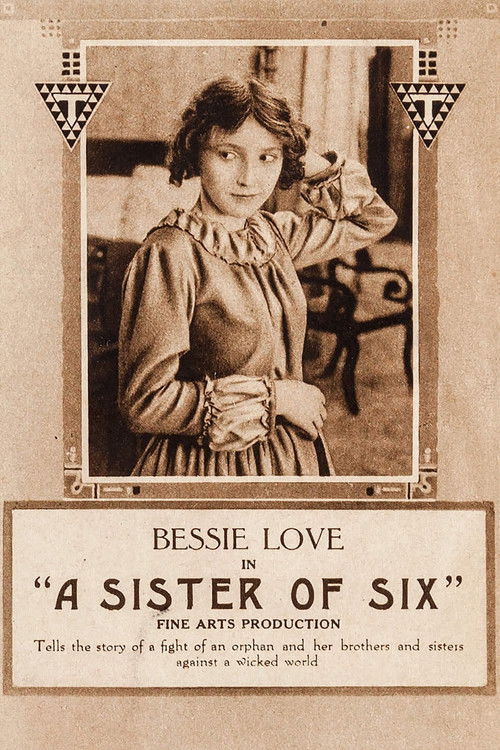 A Sister of Six (1916) poster