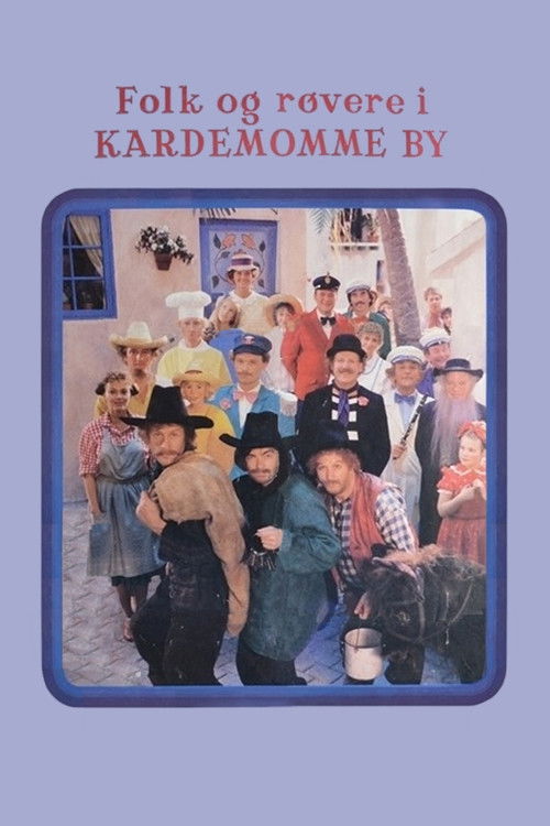 Folk og røvere i Kardemomme by (1988) poster