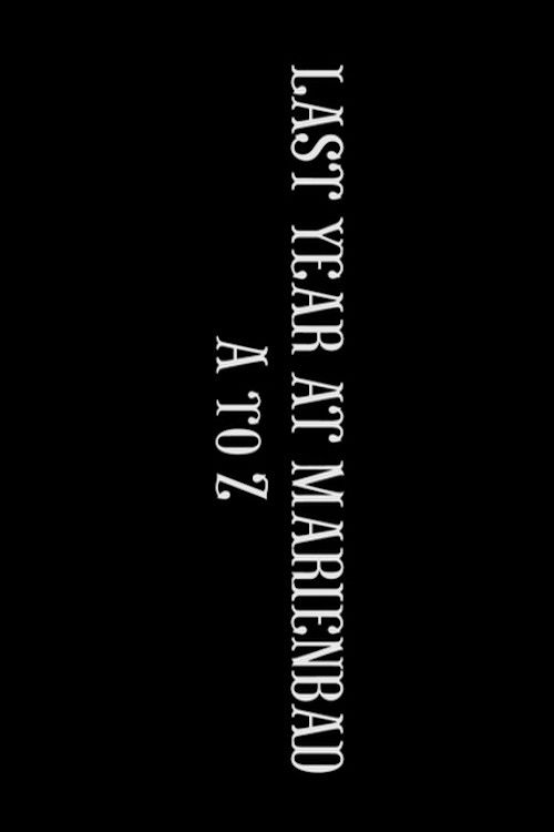 Last Year at Marienbad A-Z (2019) poster