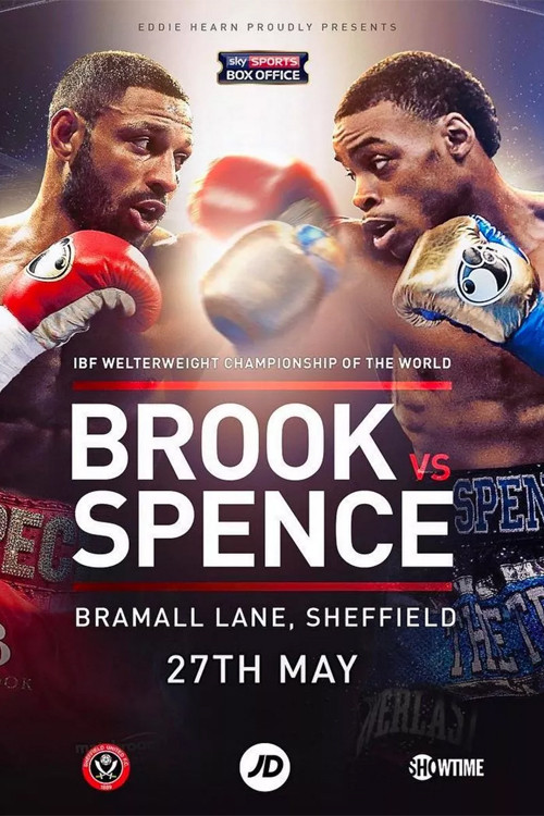 Kell Brook vs. Errol Spence Jr. (2017) poster