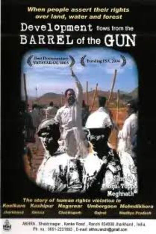 Development Flows From The Barrel Of The Gun poster