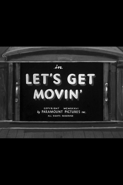 Let's Get Movin' (1936) poster