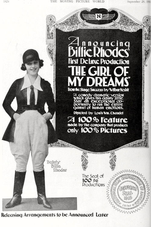 The Girl of My Dreams (1918) poster