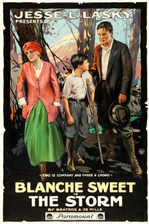 The Storm (1916) poster