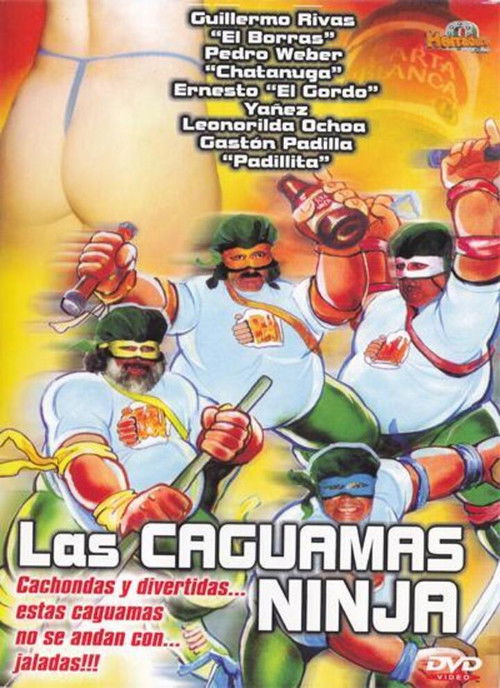 Las caguamas ninja (1991) poster