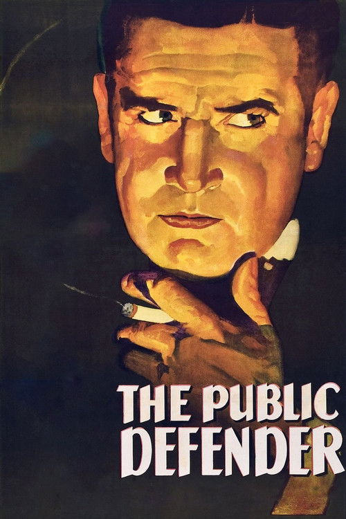 The Public Defender (1931) poster
