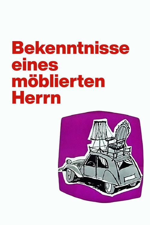 Bekenntnisse eines möblierten Herrn (1963) poster