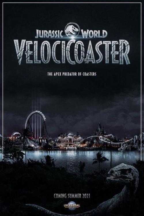 The Making of Jurassic World VelociCoaster (2021) poster
