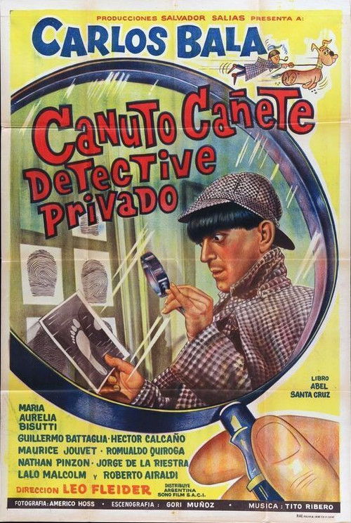 Canuto Cañete, detective privado (1965) poster