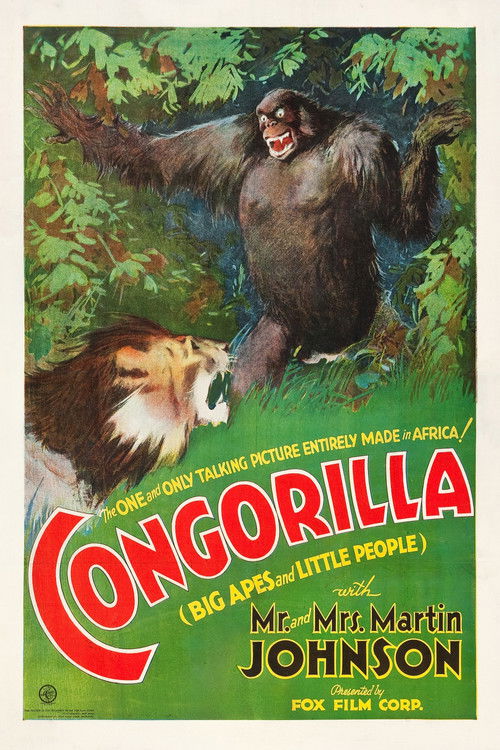 Congorilla (1932) poster