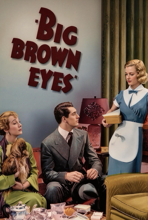 Big Brown Eyes (1936) poster