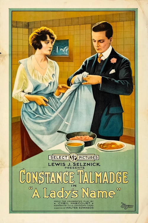 A Lady's Name (1918) poster