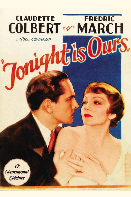 Tonight Is Ours (1933) poster