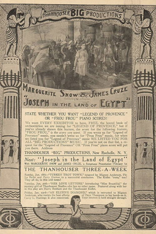 Joseph in the Land of Egypt (1914) poster