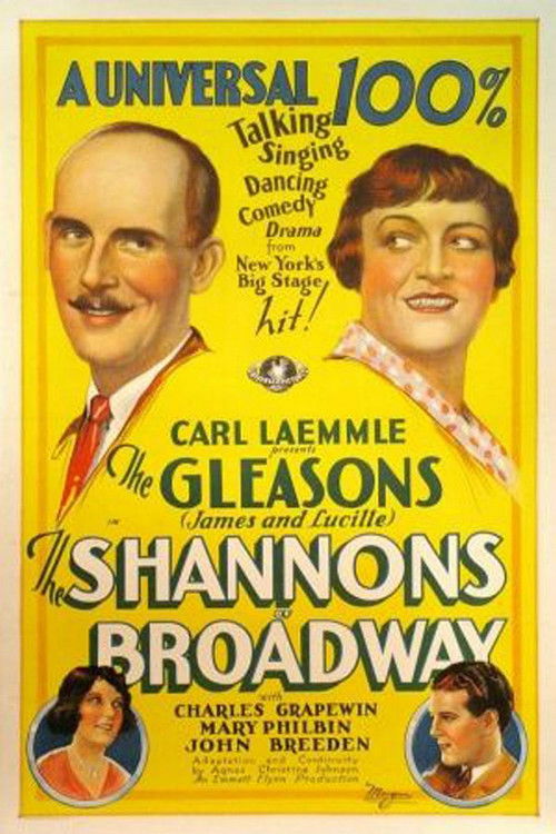 The Shannons of Broadway (1929) poster