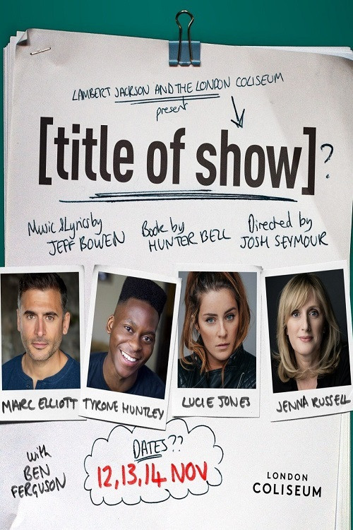 [title of show] (2020) poster