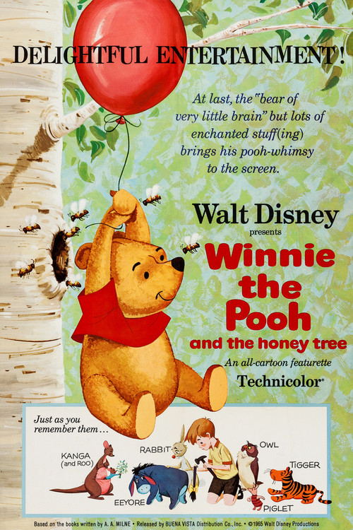 Winnie the Pooh and the Honey Tree (1966) poster