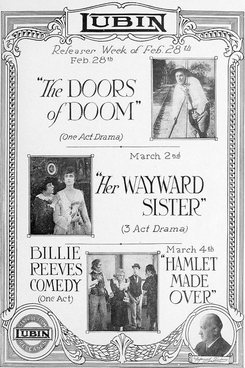 Her Wayward Sister (1916) poster