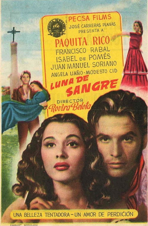 Luna de sangre (1952) poster