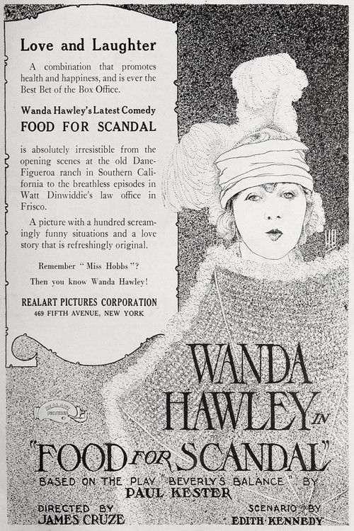 Food for Scandal (1920) poster
