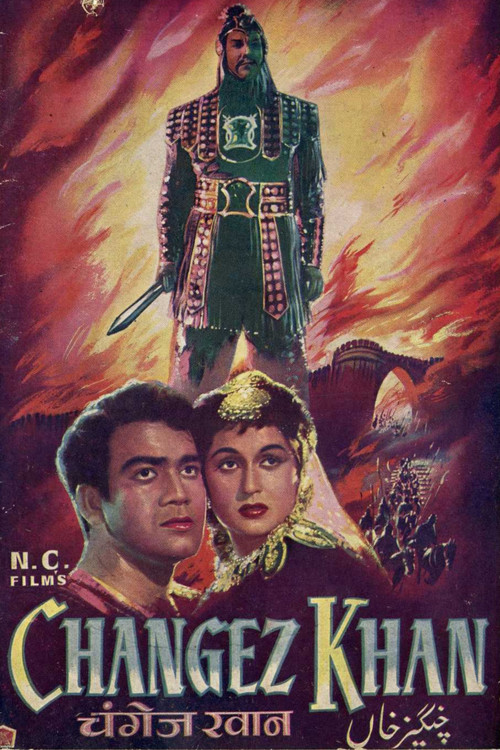 Changez Khan (1957) poster