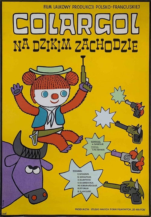 Colargol na Dzikim Zachodzie (1977) poster