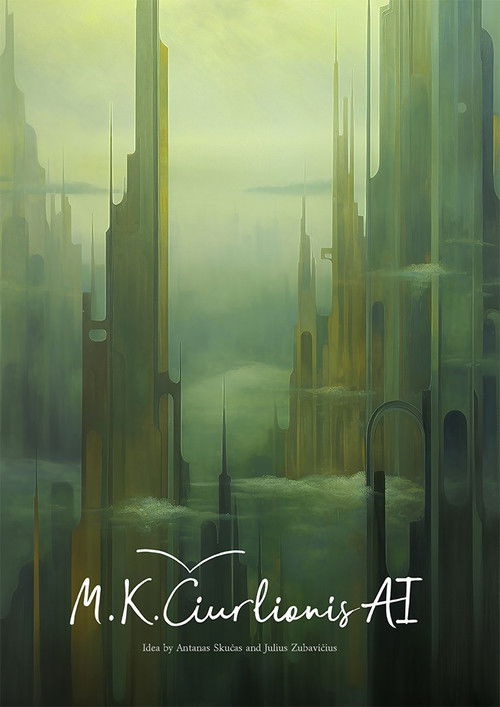 M. K. Čiurlionis AI (2024) poster