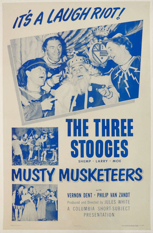 Musty Musketeers (1954) poster