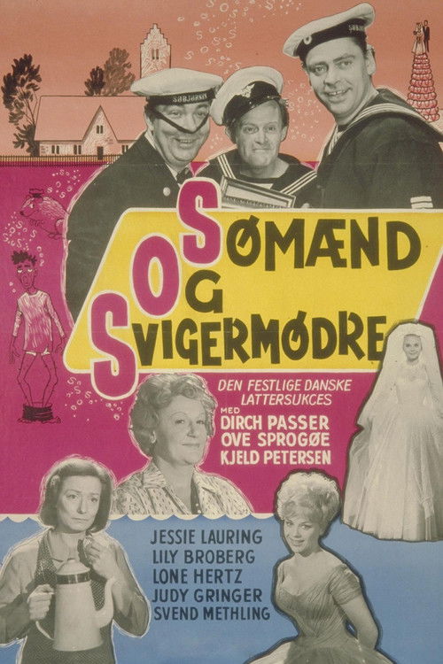 Sømænd og svigermødre (1962) poster