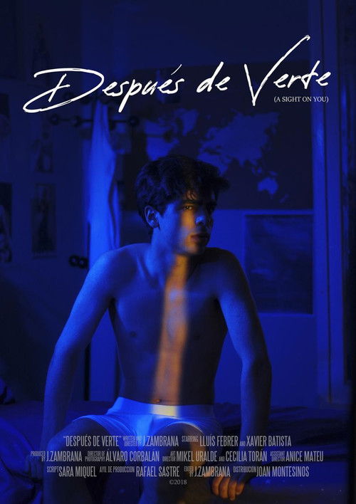 Después de verte (2018) poster