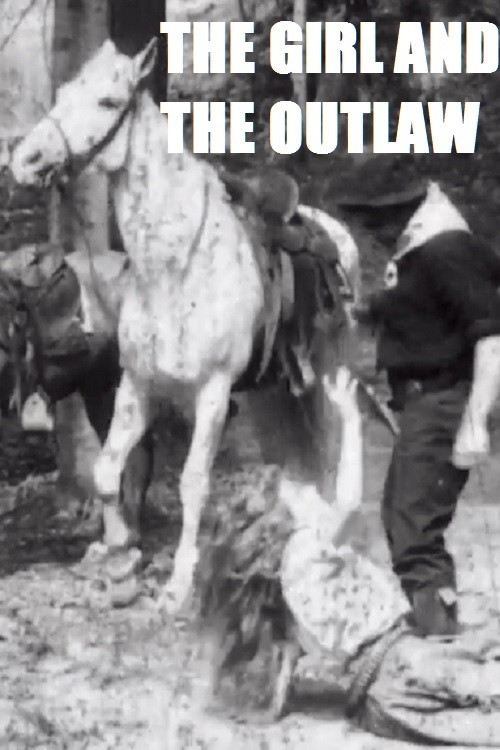 The Girl and the Outlaw (1908) poster