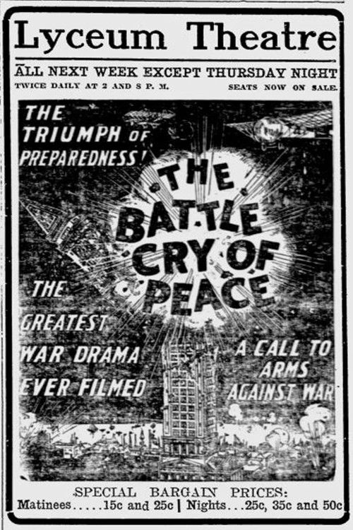 The Battle Cry of Peace (1915) poster