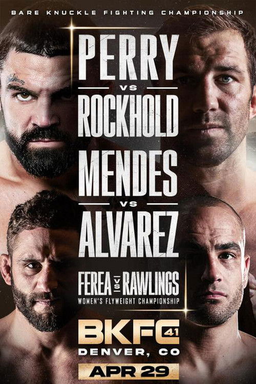 BKFC 41: Perry vs. Rockhold (2023) poster
