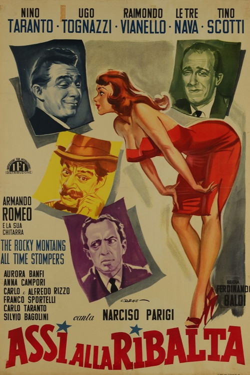 Assi alla ribalta (1954) poster