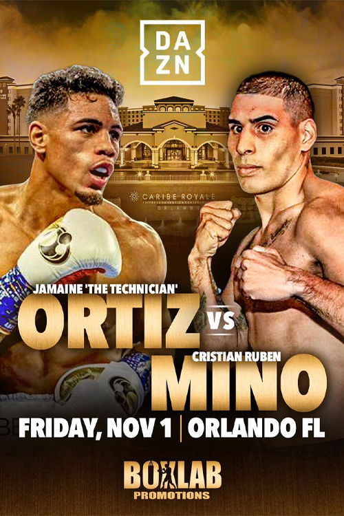 Jamaine Ortiz vs. Cristian Ruben Mino (2024) poster