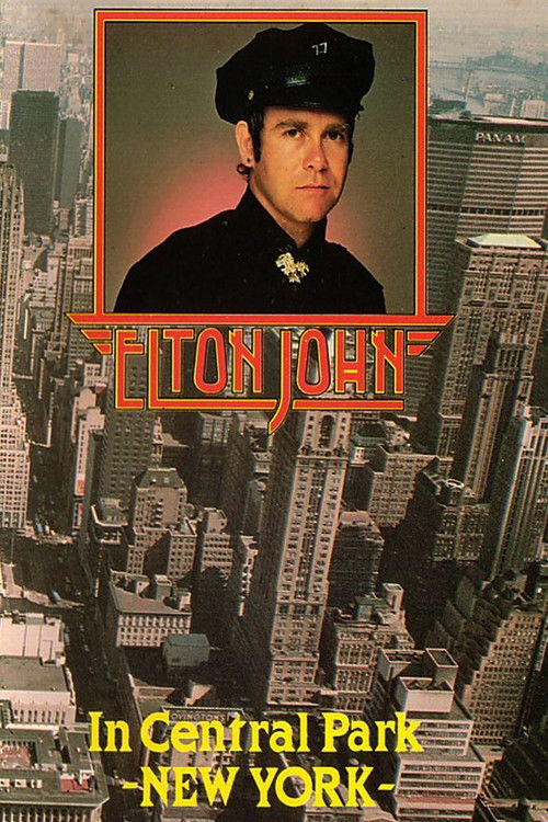Elton John: Central Park, NYC 1980 (1980) poster