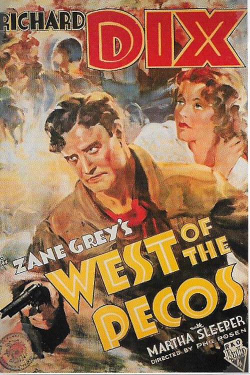West of the Pecos (1934) poster