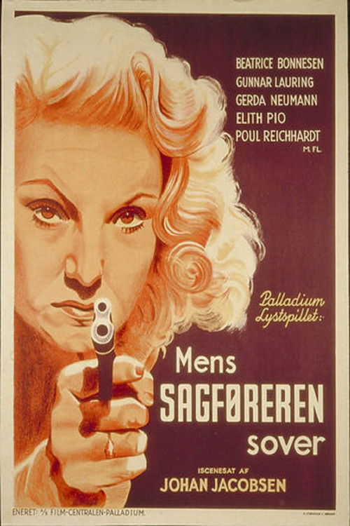 Mens sagføreren sover (1945) poster