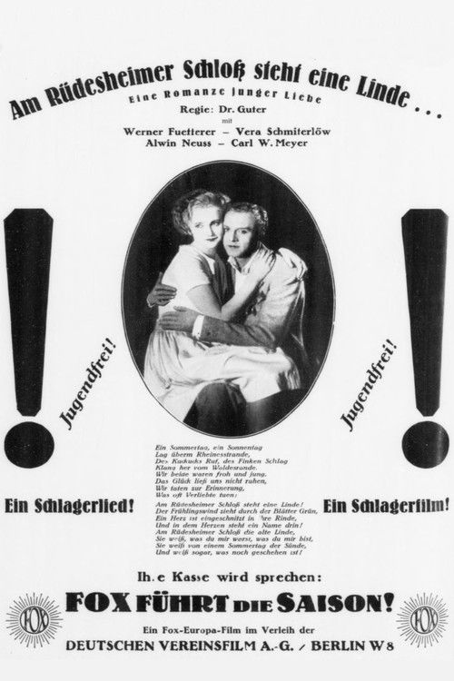 Am Rüdesheimer Schloss steht eine Linde (1928) poster
