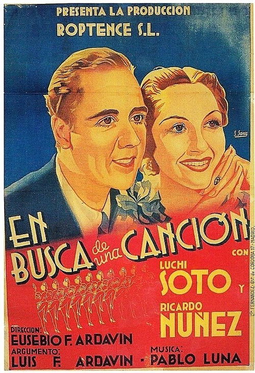 En busca de una canción (1937) poster