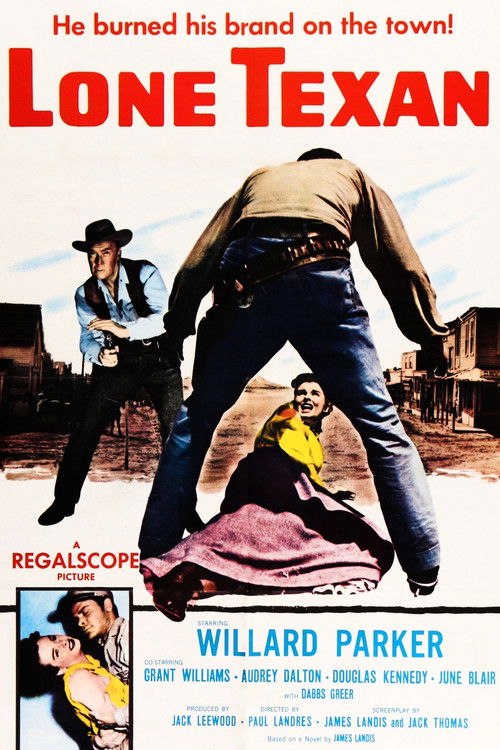 Lone Texan (1959) poster