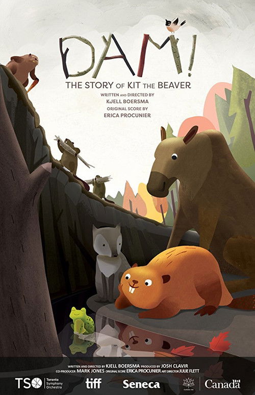 DAM! The Story of Kit the Beaver (2017) poster