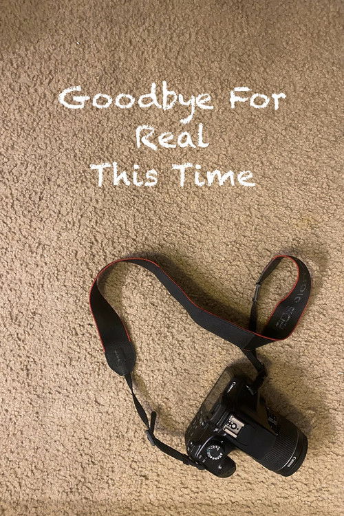 Goodbye For Real This Time (2024) poster